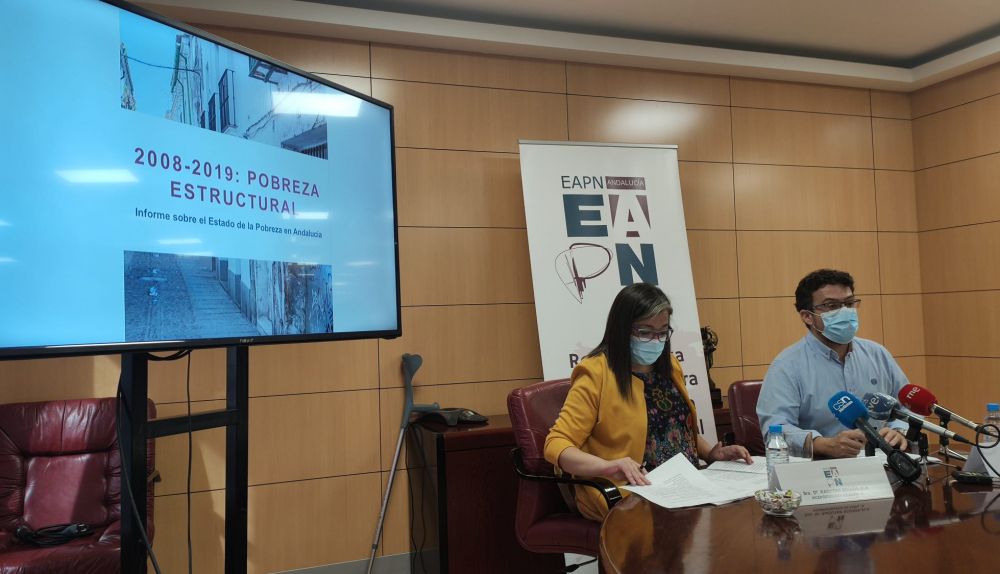 Un momento de la presentación del informe.