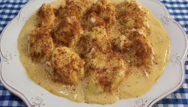 Huevos nevados. Huevos nevados.