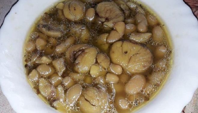 Potaje de castañas.