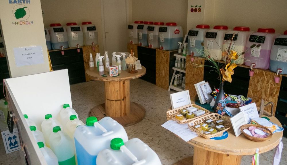 Interior de 4Eco en la calle Porvenir de Jerez.