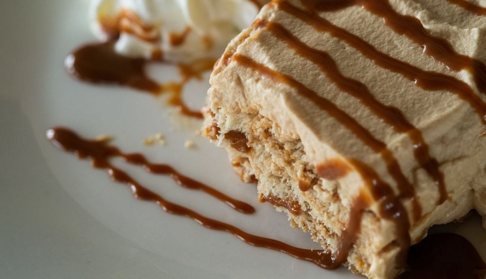 La tarta de dulce de leche. FOTO: MANU GARCÍA