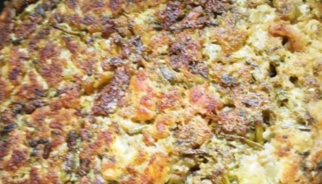 Sopa revuelta de espárragos.