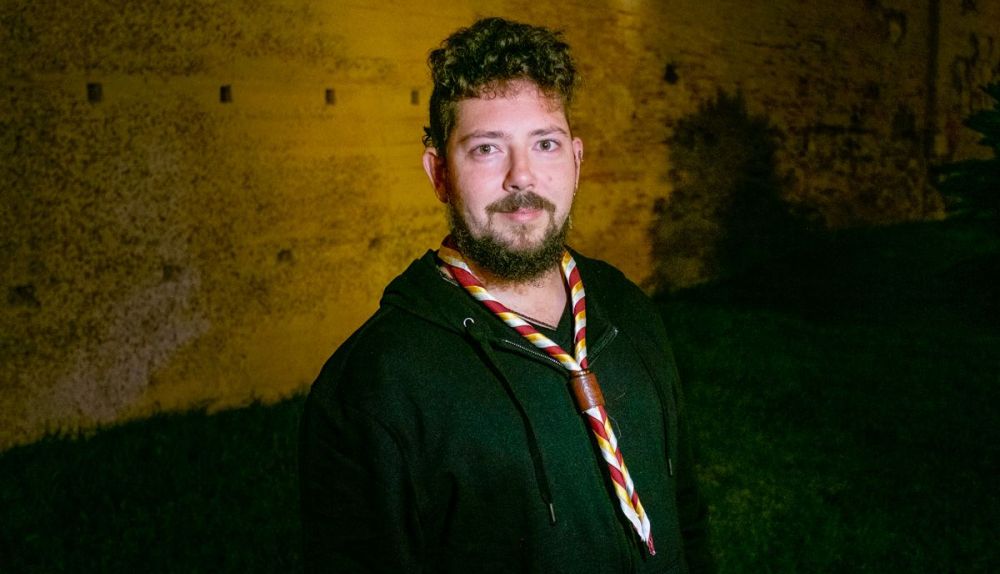 El jerezano Jorge Curtido, del grupo Prometeo de Jerez. 