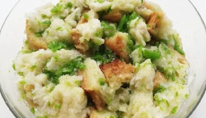 Gazpacho verde.