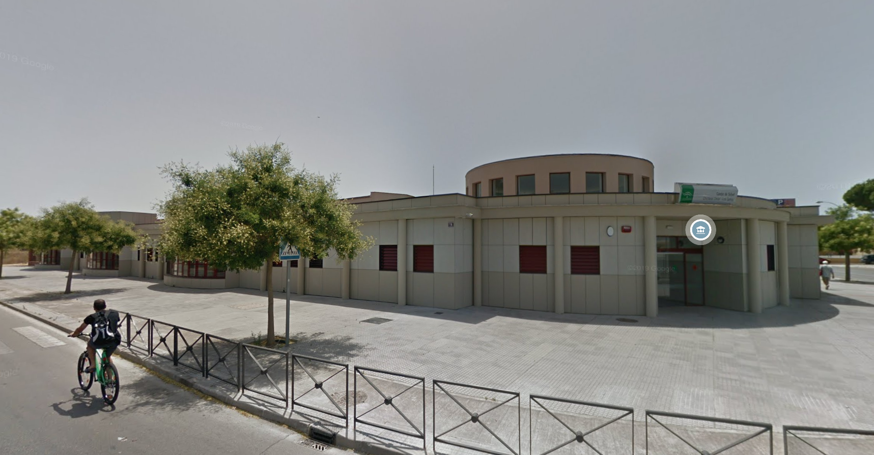 El centro de salud Los Gallos, de Chiclana, en una imagen de Google Maps.