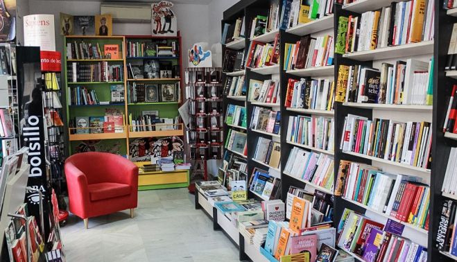 Interior de la librería