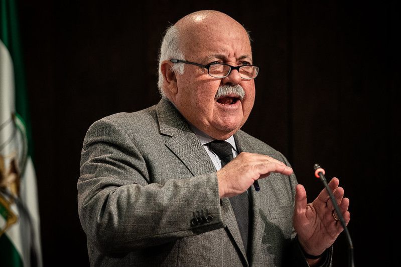 El consejero de Salud de la Junta, Jesús Aguirre, en una imagen de archivo.