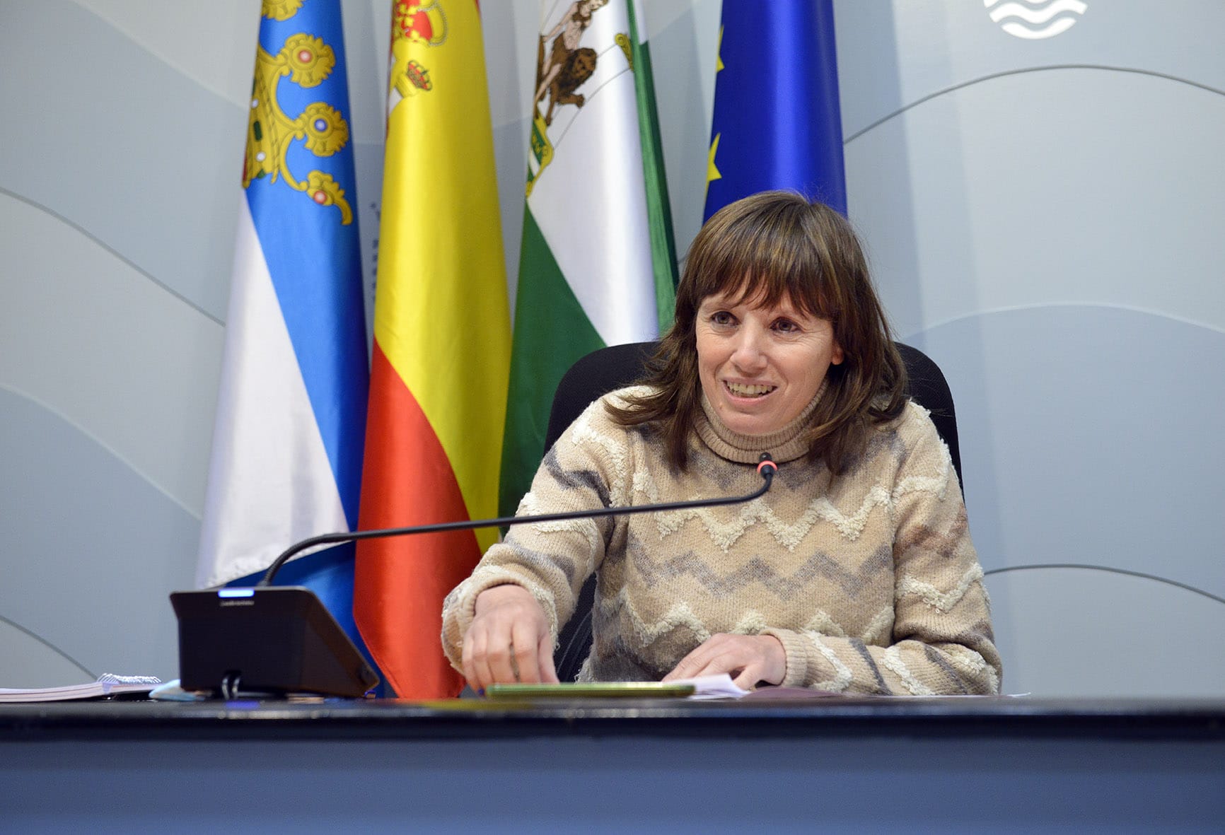 Laura Alvarez Rueda de Prensa Gestion Financiera 2