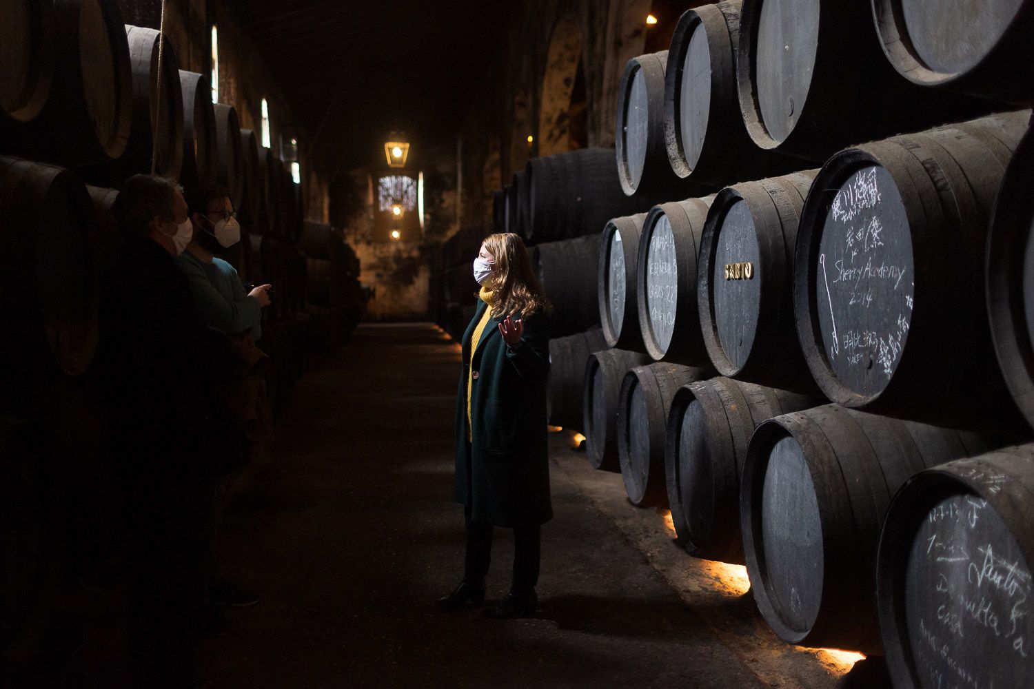 El interior de la Bodega de Mora.   JUAN CARLOS TORO