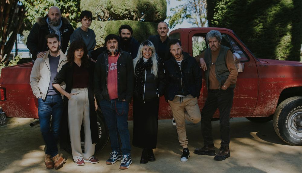 Las estrellas del set, con Javier Gutiérrez, Adriana Ugarte, Rubén Ochandiano o Antonio Dechent.