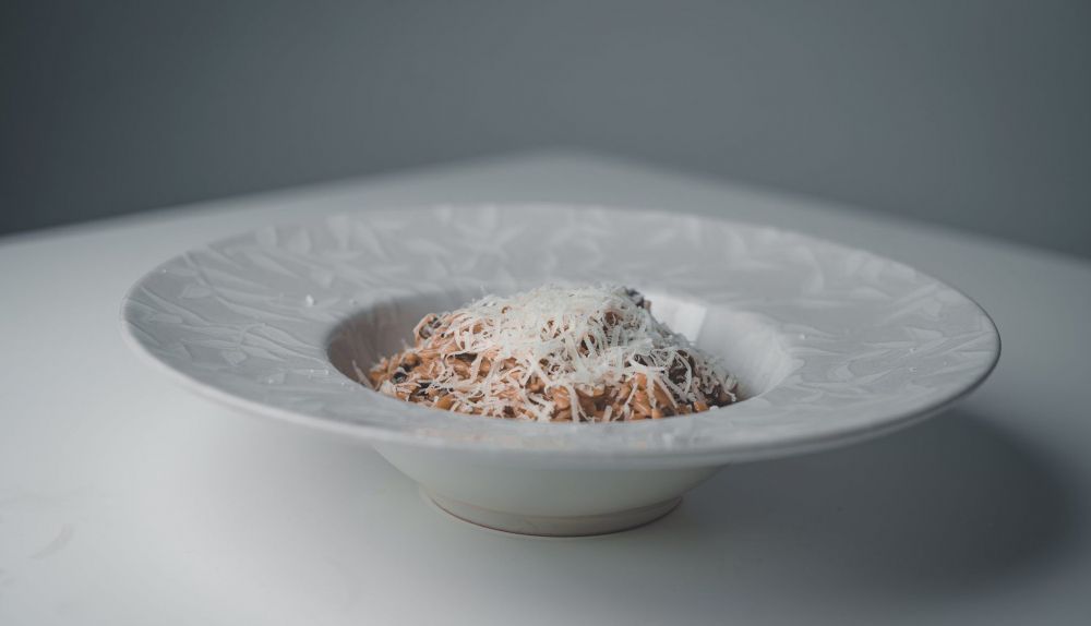 Falso risotto de setas y trufa