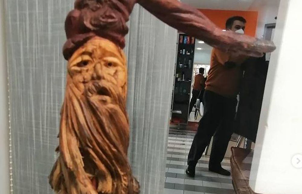 Una de las figuras de Juan Palma.