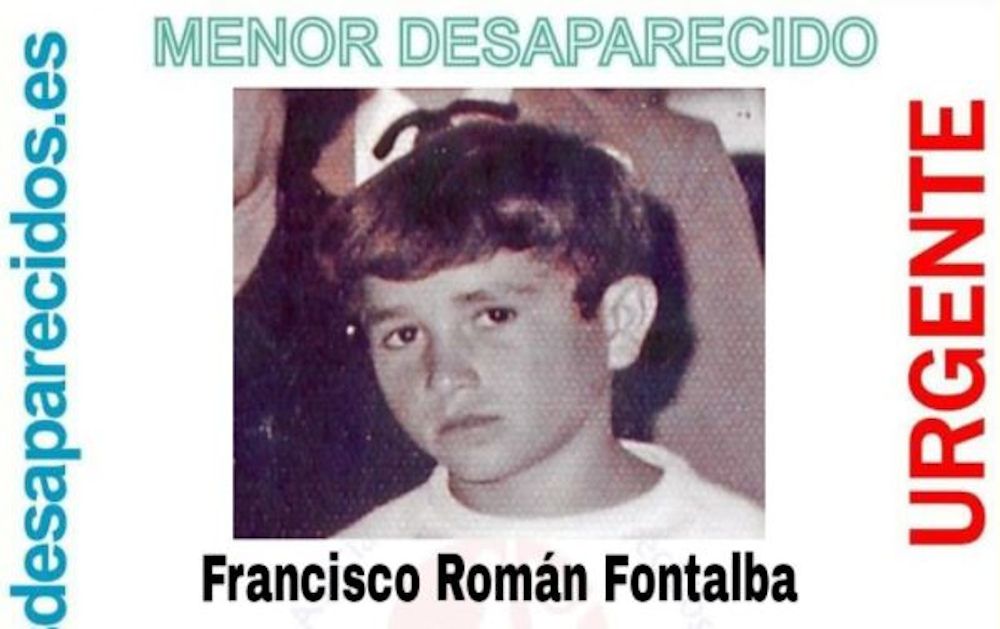 Francisco Román Fontalba, desaparecido en Los Barrios.