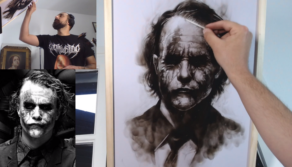 Pol Tattoo perfila su trabajo en el directo de 'Twitch'.
