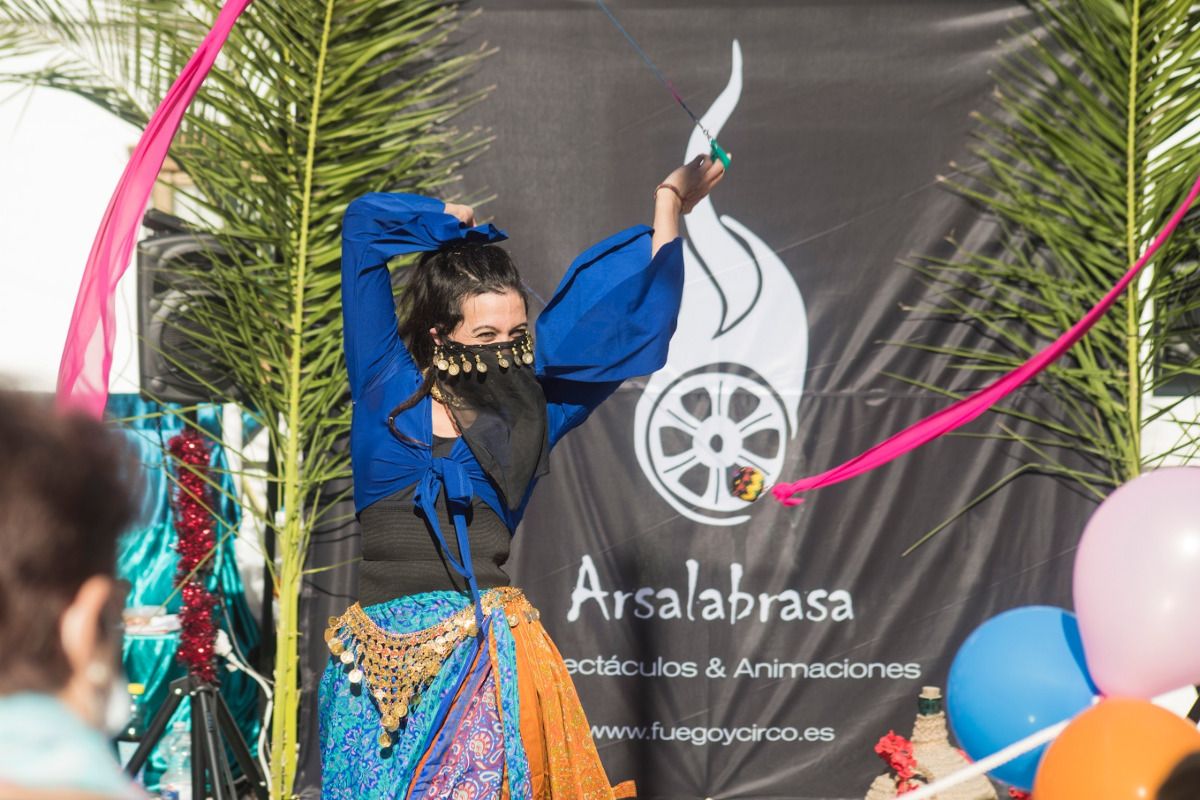 Marina Mariscal en un espectáculo de danza.