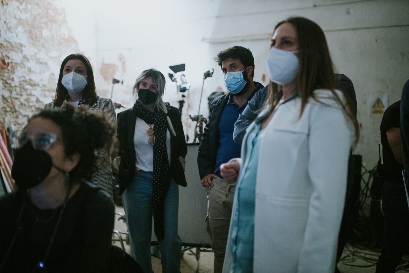 Visita al rodaje del 'thriller'.