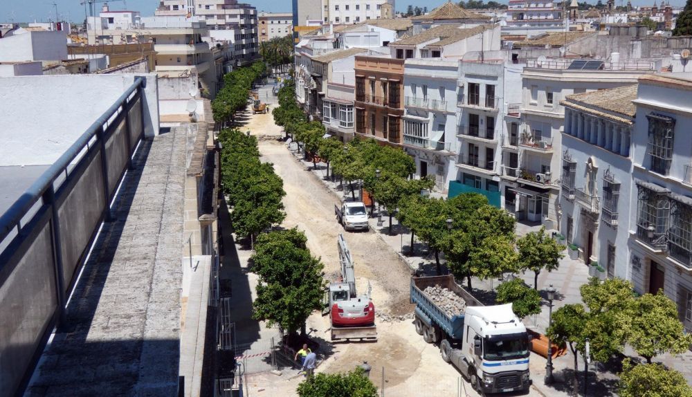 27 de mayo. Avance de las obras