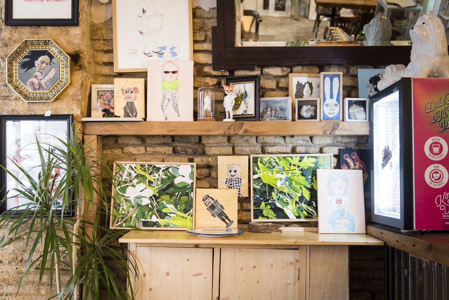 Detalles de la tienda.