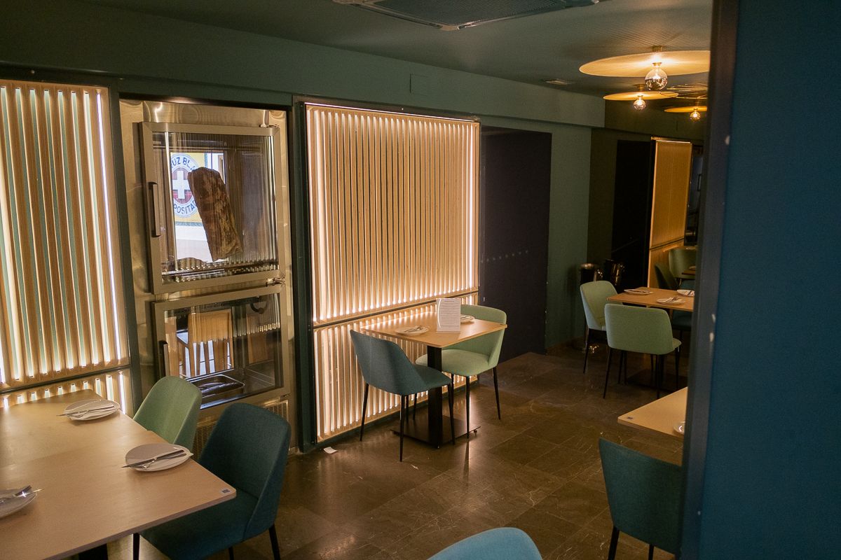 Interior del restaurante.