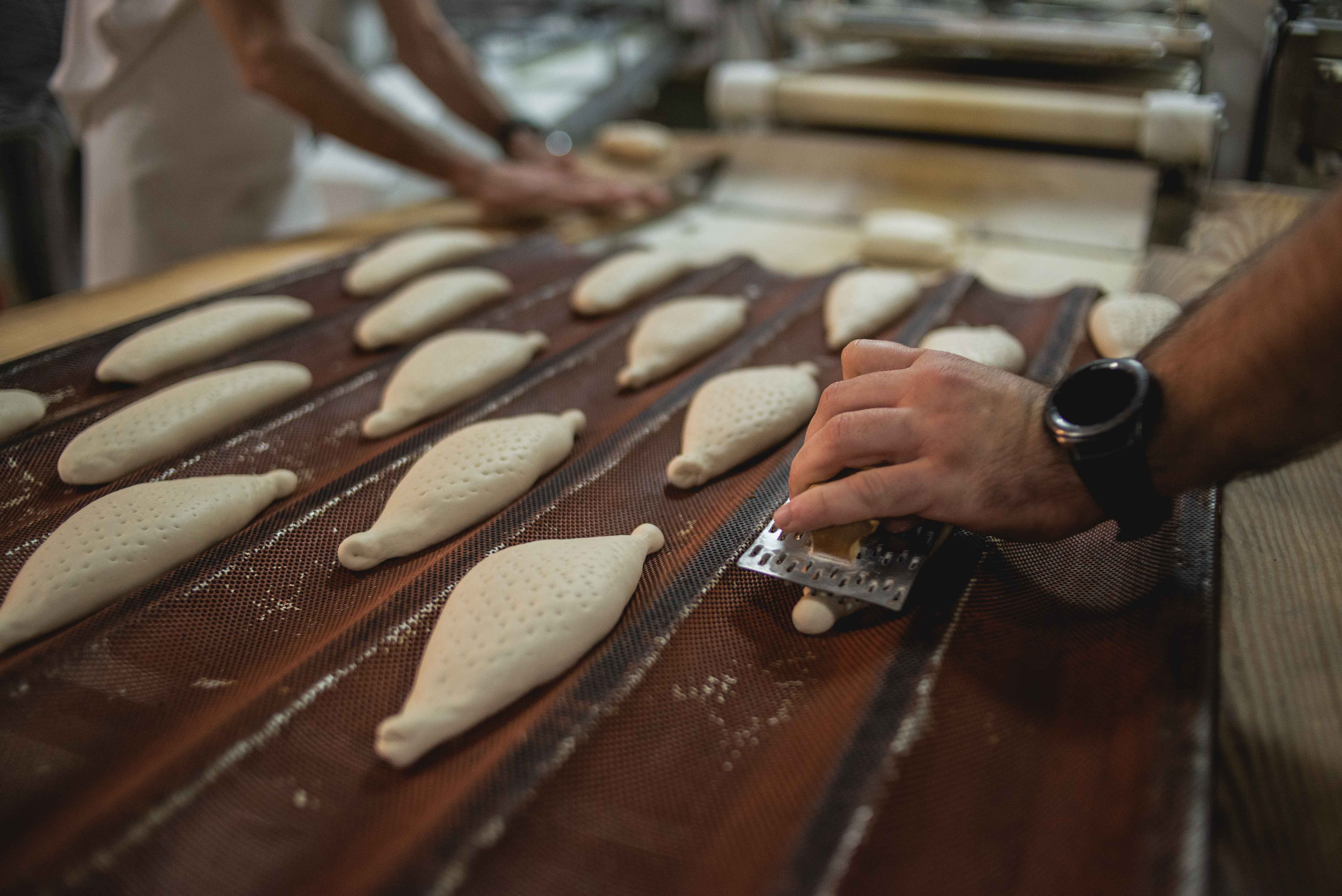 Elaboración del pan.