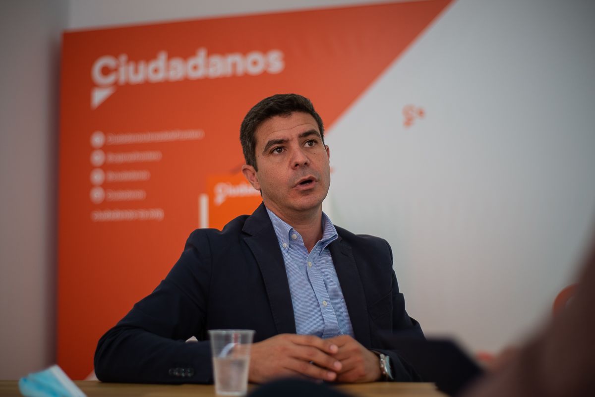 Sergio Romero en una entrevista para lavozdelsur.es.