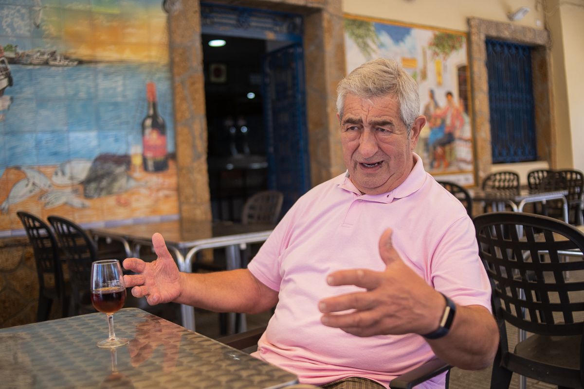 Ignacio Rodríguez durante la entrevista.