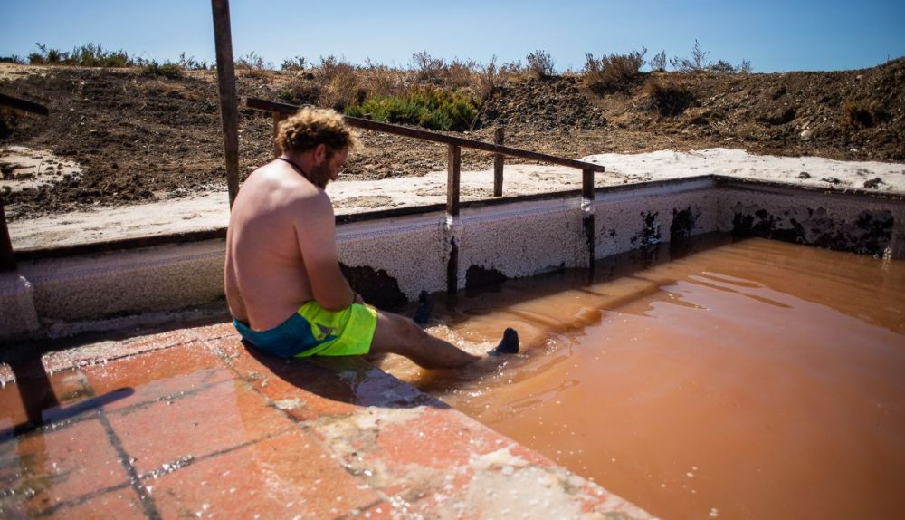 Spa salino en el Centro de Recursos Ambientales (CRA) Salinas de Chiclana.