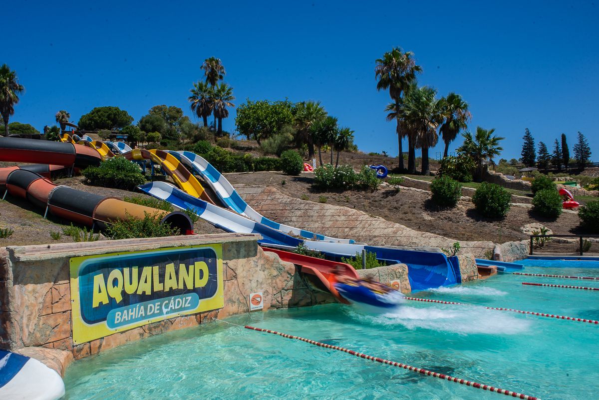 Atracciones en Aqualand.