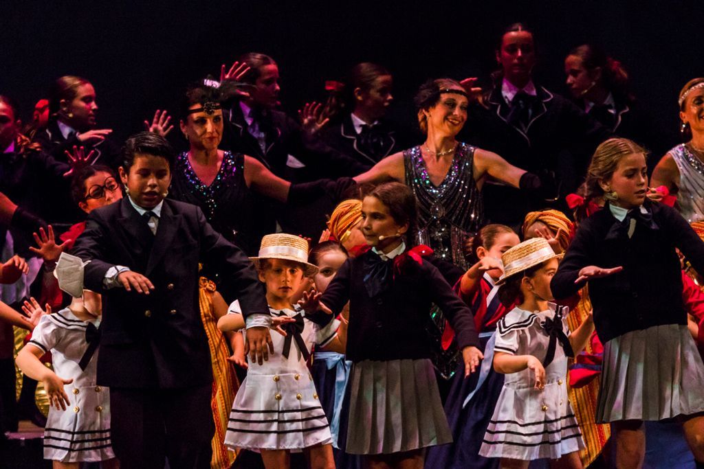 Un momento del musical. 