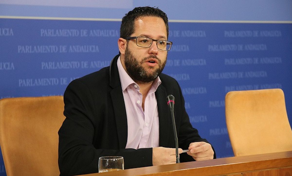 José Ignacio, portavoz adjunto del Grupo Parlamentario de Adelante Andalucía.