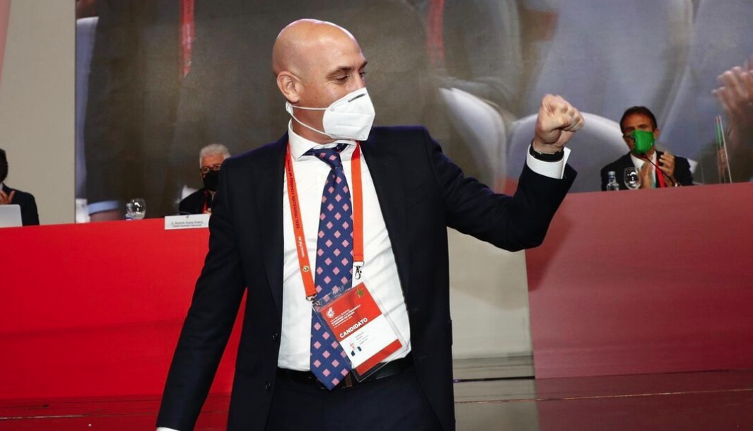 Luis Rubiales, presidente de la RFEF, en una imagen de archivo.