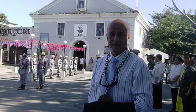 Iglesia de Baler durante el Día de la Amistad Filipinas España