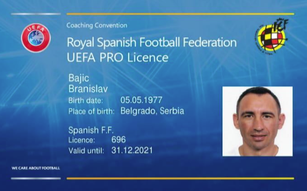 La licencia andaluza de Bajic.