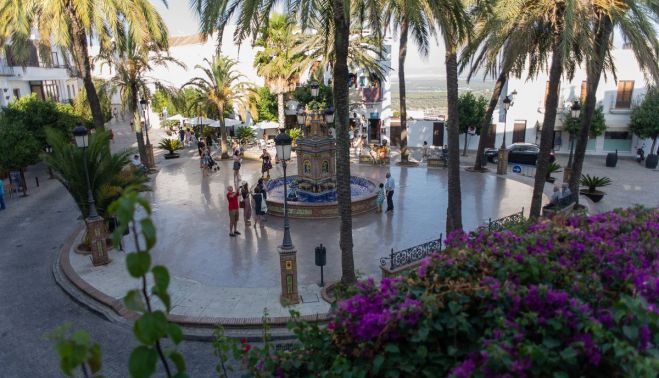 Plaza de España de Vejer de la Frontera.