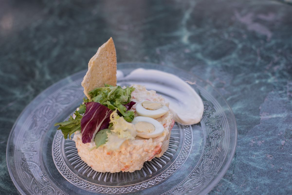 Ensaladilla de gambas de las gemelas de Masterchef.