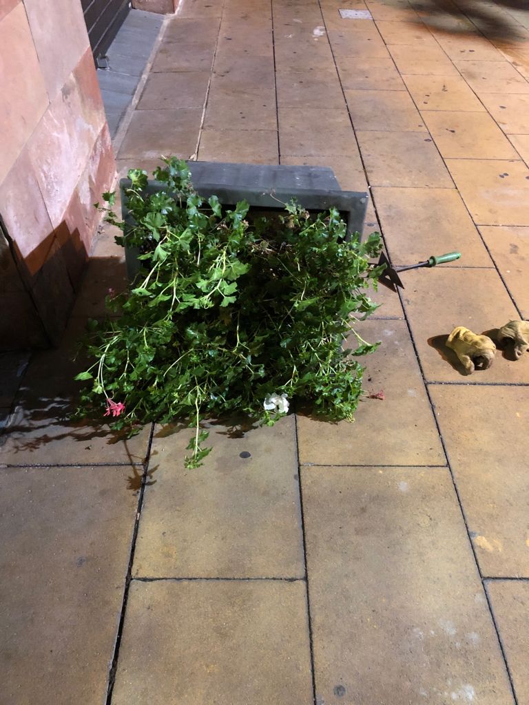 Destrozos.