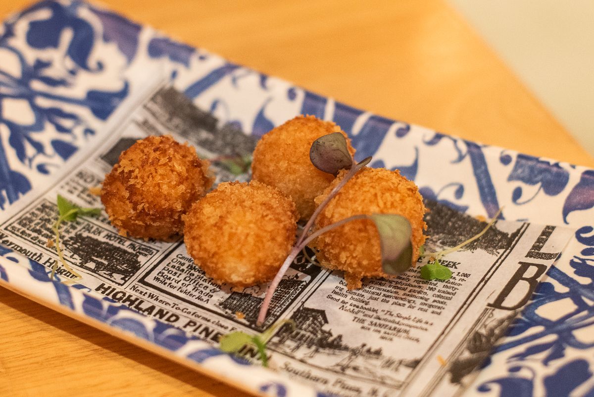 Croquetas de caravineros.