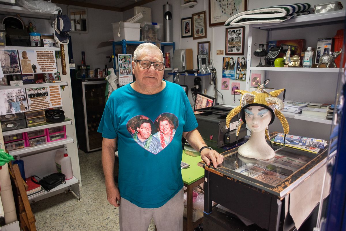 Antonio González, entre los recuerdos de toda una vida entre el Carnaval y La Granja. 