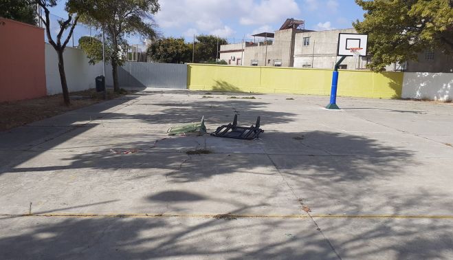 Estado de las pistas de infantil.