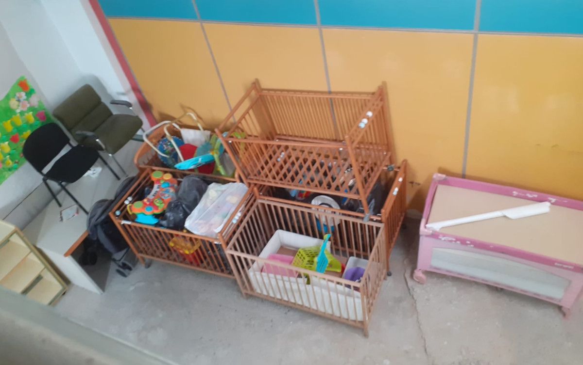 Escuela infantil en obras.