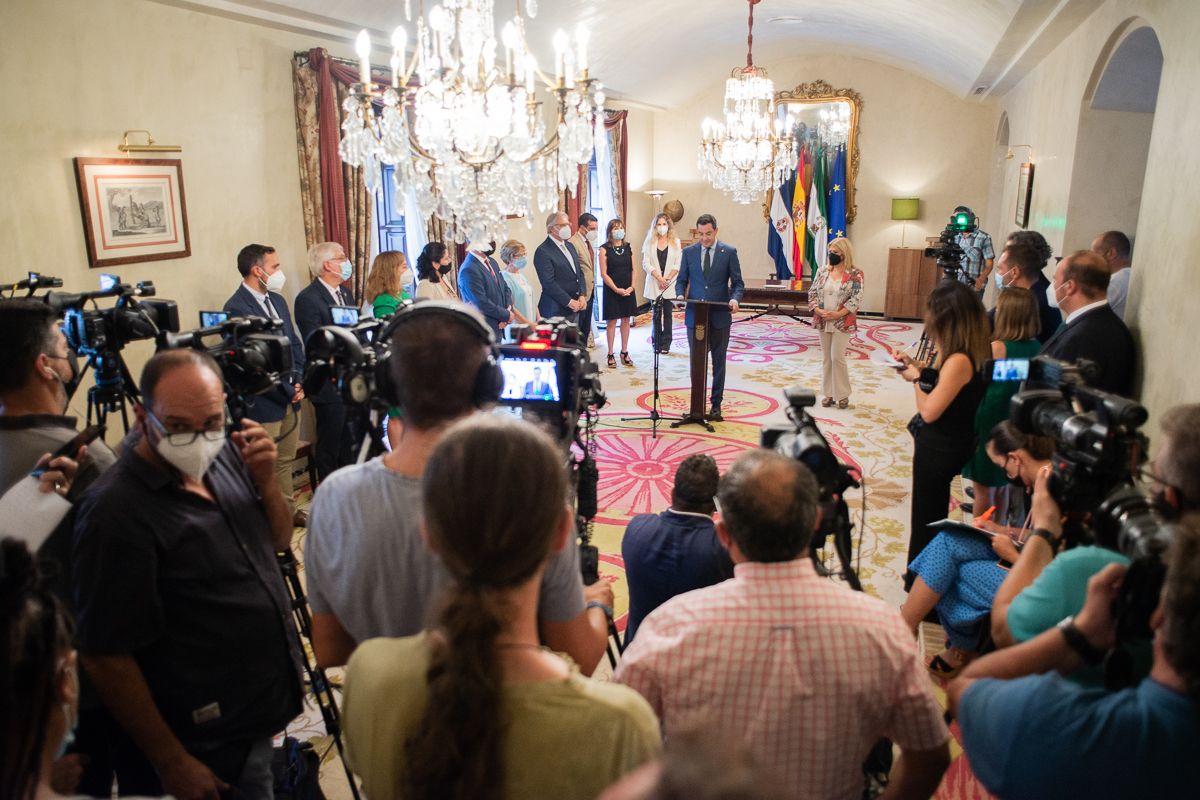 Juan Manuel Moreno Bonilla en Jerez