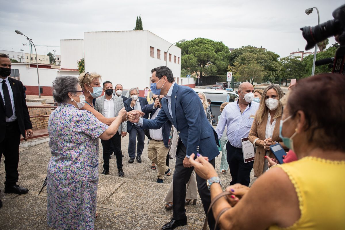 Juan Manuel Moreno Bonilla en Jerez