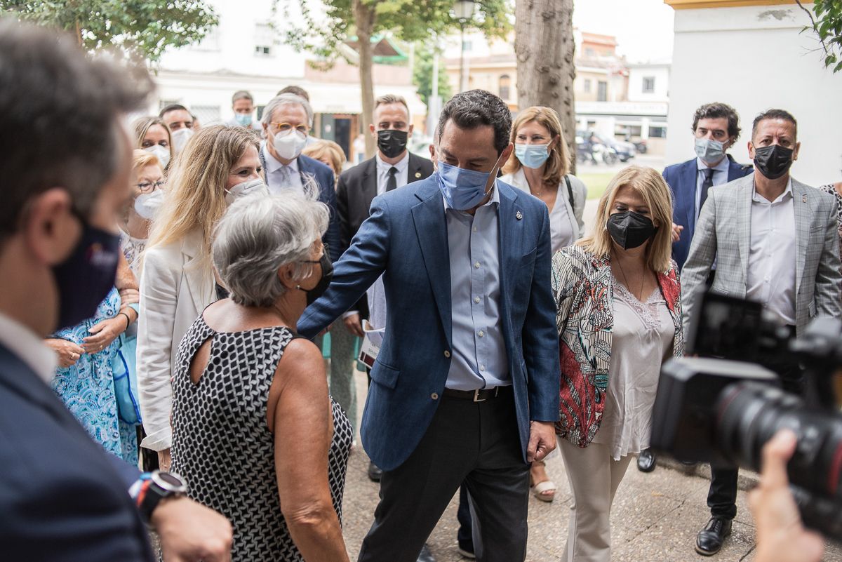 Juan Manuel Moreno Bonilla en Jerez
