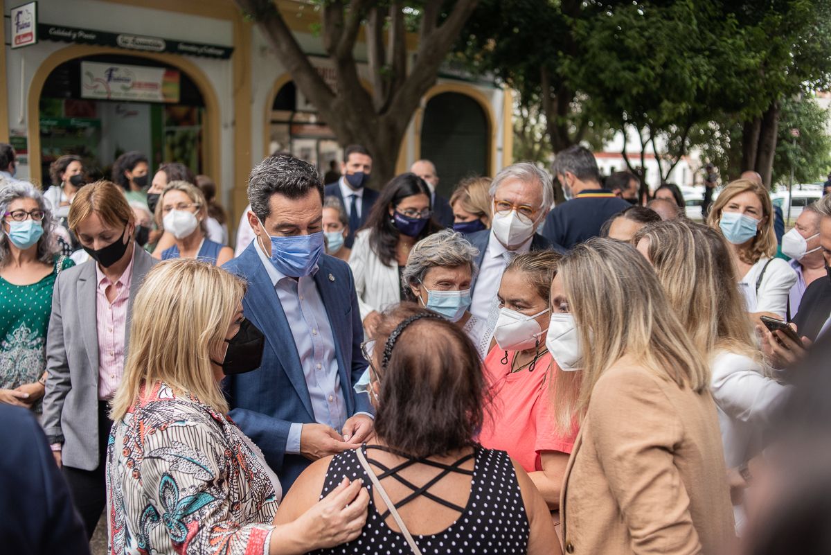 Juan Manuel Moreno Bonilla en Jerez