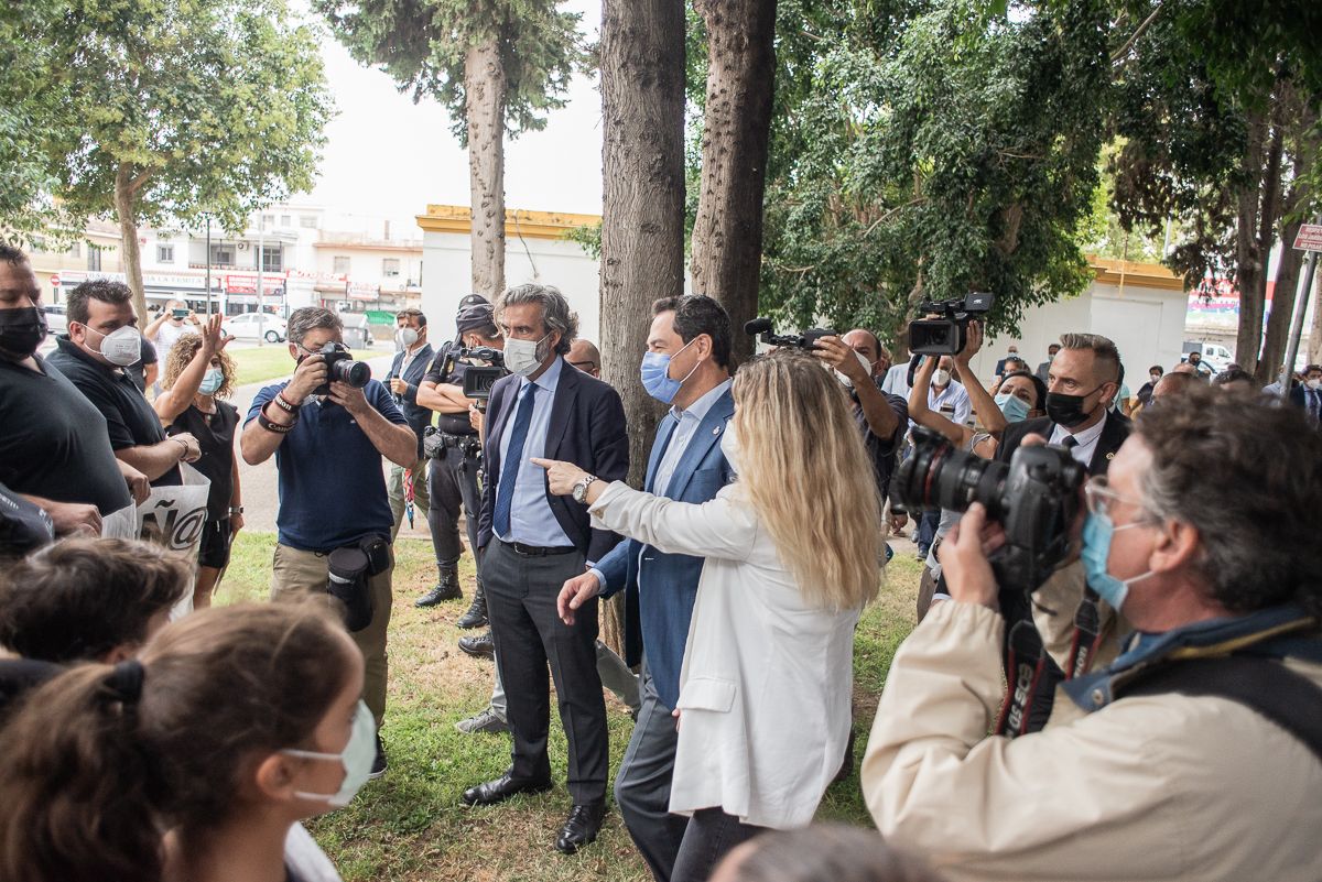 Juan Manuel Moreno Bonilla en Jerez