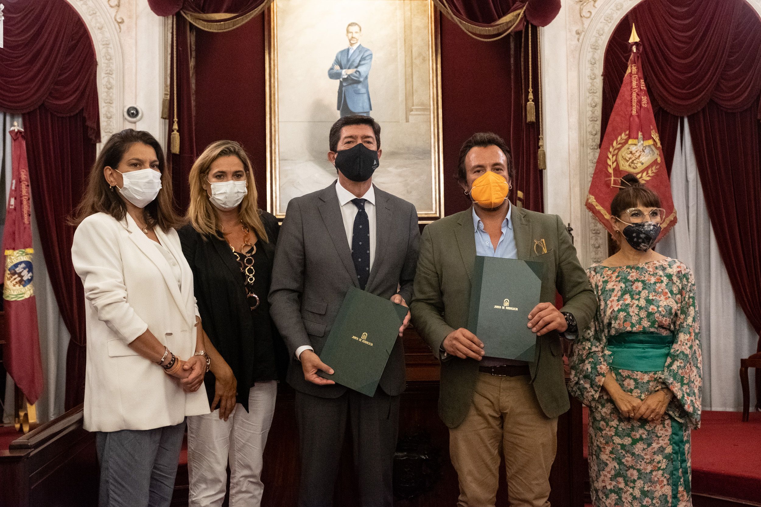 Firma del convenio.