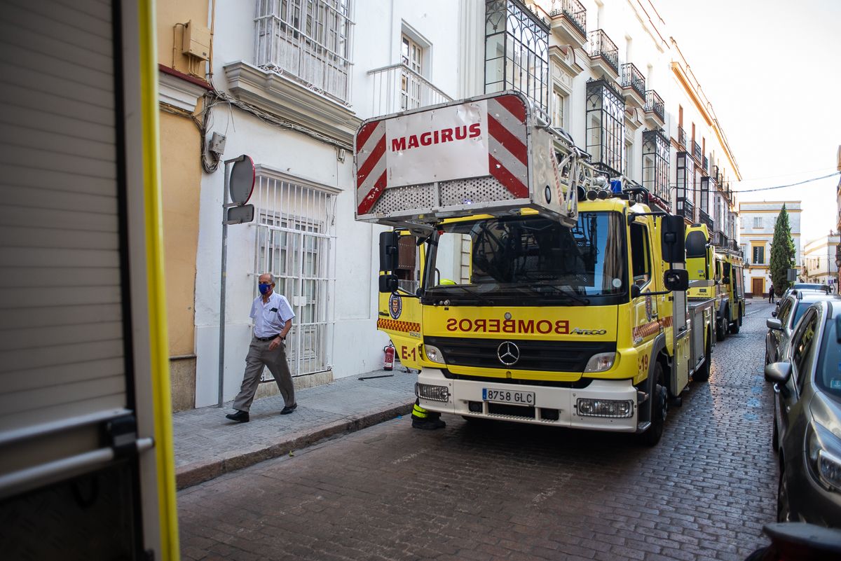 A las 20.00 horas ya pudo darse por finalizada la actuación.   MANU GARCÍA.