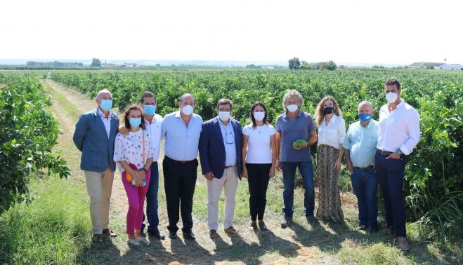 Presentación de la campaña en Lora del Río (Sevilla). 