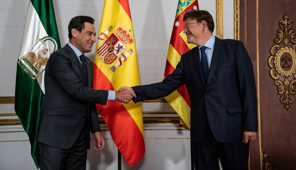Moreno y Puig ponen la primera piedra para cambiar el modelo de financiación autonómica