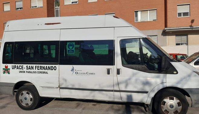 Imagen del vehículo recuperado.   Upace San Fernando